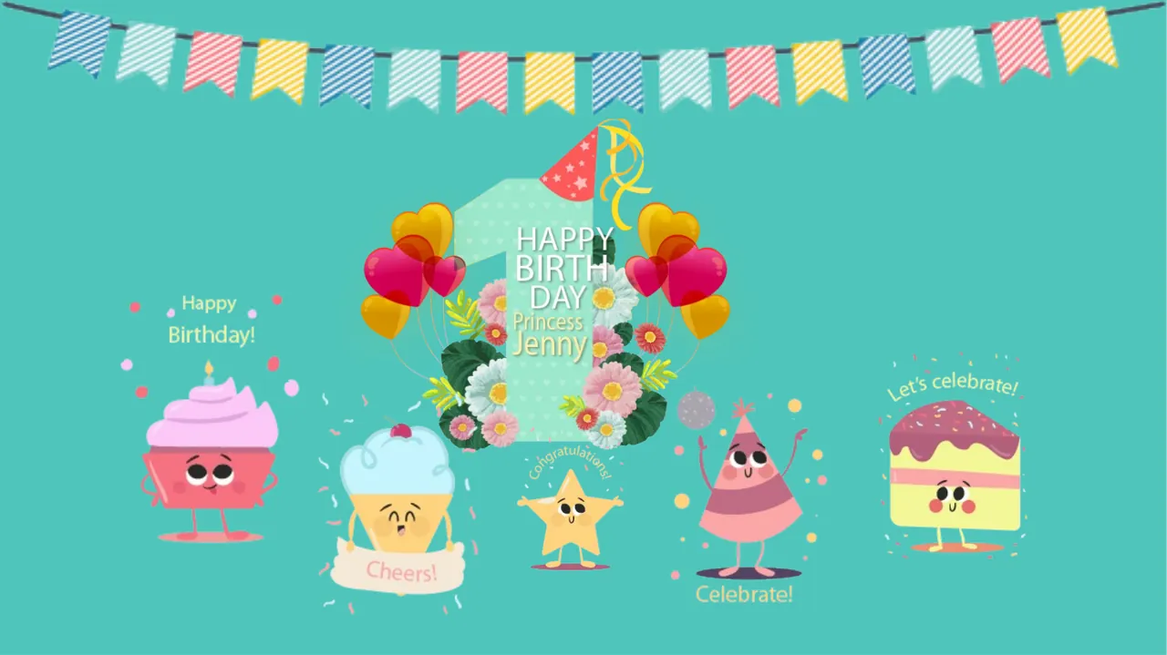 生日快乐模板 预览